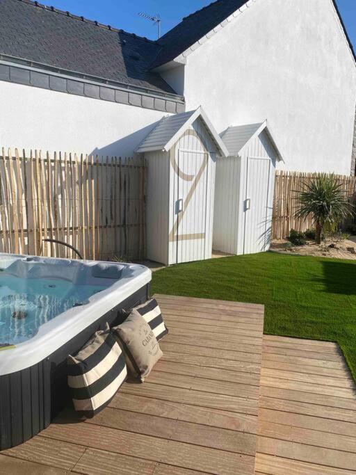 La Cabane De La Plage Quiberon Dış mekan fotoğraf